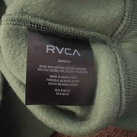 RVCA Oliver Crewneck Sweatshirt-Size XL - Picture 7 of 7
